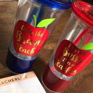 Teacher bundle. Cups and notepad